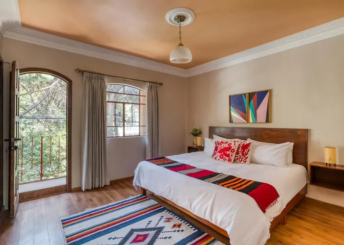 Classic 3br Condesa House | Terrace-tub-patio-a/c
