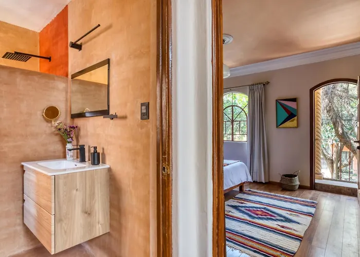 Classic 3br Condesa House | Terrace-tub-patio-a/c Mexico City